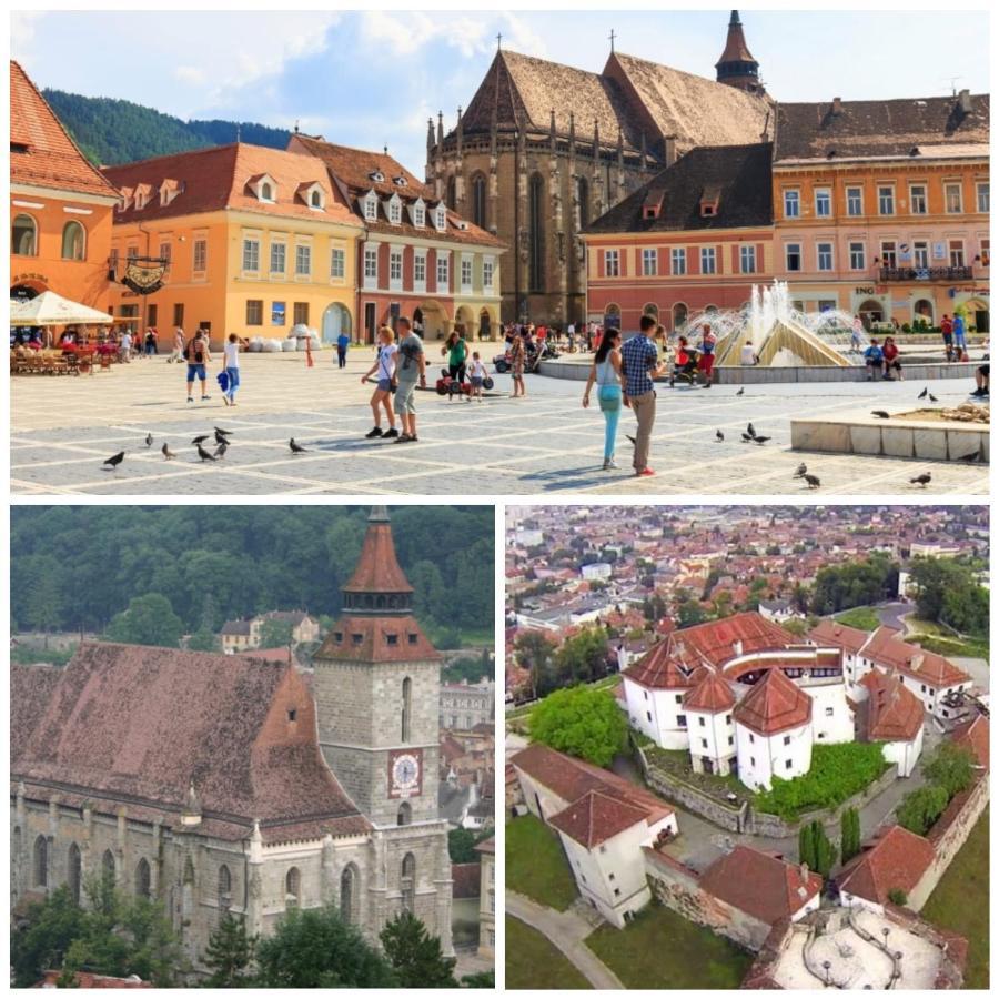 Ama Apartament Cu Terasa 50 Mp & Parcare Braszów Zewnętrze zdjęcie